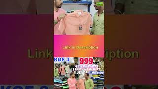 ✨LOW cost BEST Quality👖Mens Dress 🧥KGF Old Washermanpet👌Yaarupa Neegalaa😅🎇 Shorts MensDress KGF [upl. by Ragucci789]