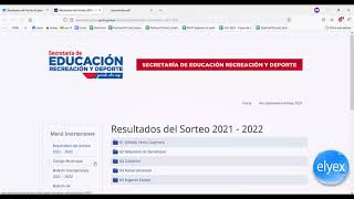 Resultados del Sorteo Cupos – Colegios Escuelas Municipales [upl. by Yrekcaz]