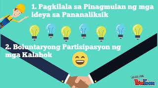 ETIKAL NA PANANALIKSIK AT MGA RESPONSIBILIDAD NG M [upl. by Dnalrah]