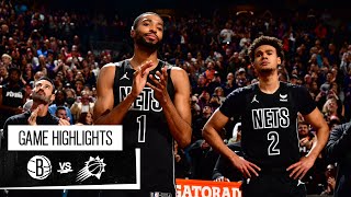 Game Highlights  Brooklyn Nets vs Phoenix Suns  121323 [upl. by Brandea60]