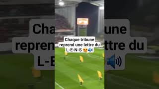 RC Lens  FC Nantes  Quand chaque tribune reprend une lettre du LENS [upl. by Graaf]