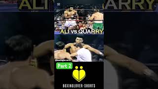 Muhammad Ali vs Jerry Quarry Part 2 muhammadali highlights boxing [upl. by Devi]