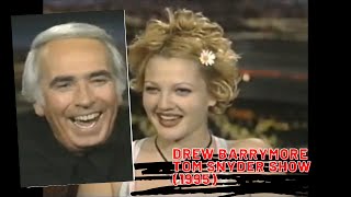 Drew Barrymore On The Tom Snyder Show 1995 [upl. by Prowel]