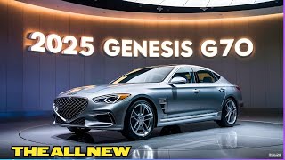 quotExploring the 2025 Genesis G70 Features Specs and Morequot [upl. by Adnilreb884]