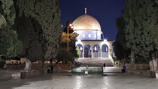 آذان وصلاة العشاء من المسجد الأقصى المبارك Adzan dan salat magrib dari Masjid AlAqsa yang diberkahi [upl. by Centeno]