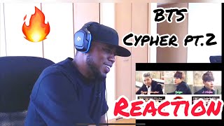 BTS방탄소년단  Cypher Pt2 Triptych  First time reaction  Crazy flows 🔥 🔥 [upl. by Nosbig]