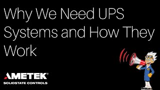 Why We Need Uninterruptible Power Supply UPS Systems and How to Use Them [upl. by Dex]