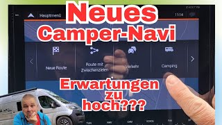 Hab ich zu hohe Erwartungen Zenec Camper Navi ZE3776 frischluftvans wohnmobil navigation [upl. by Henricks]