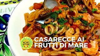 Casarecce ai Frutti di Mare  Italian Seafood Pasta mangiareitaliano [upl. by Valenza]