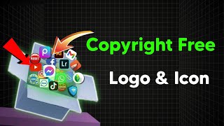 Copyright Free Logo and Icon Png 2024  Bangla Tutorial [upl. by Aihn]