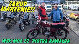 Piotr Kawałek sprzedaje WSK 125 😃😃 Legenda OldtimerbazaR 😊😊 Ostre negocjacje za ileczy odpali 😎😎 [upl. by Hartzel]