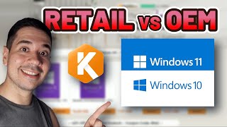 ONDE COMPRAR LICENÇA WINDOWS 10 E 11 PRO MAIS BARATA RETAIL VS OEM [upl. by Niak433]