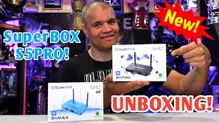 The All New SuperBOX S5PRO Android TV Box  UNBOXING [upl. by Aikkan]