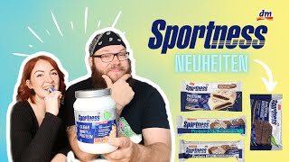 Feine FITNESS Neuheiten Haul amp TasteTest von dm Sportness  Birthday Cookie Protein Brownie amp mehr [upl. by Seen]