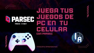 COMO JUGAR A DISTANCIA EN TU PC CON PARSEC [upl. by Drawde]