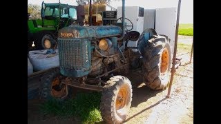 Fordson Major E27N Start and Drive [upl. by Rolfston]