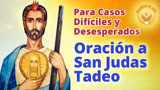 ORACION A SAN JUDAS TADEO para casos desesperados [upl. by Lontson285]