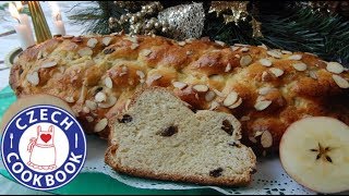 Christmas Bread Recipe  Vánočka  Czech Cookbook [upl. by Novaat]