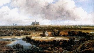 Jacob van Ruisdael vantage points of his views of bleaching grounds near Haarlem  St Bavo 3 [upl. by Hayalat]