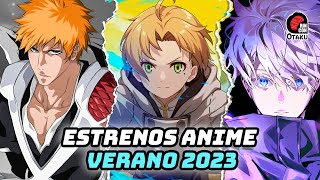 Estrenos de ANIME VERANO 2023 y donde verlos  Rincón Otaku [upl. by Crandale]