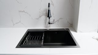 kitchen sink onan black  kitchen sink 6045 black [upl. by Hamon]