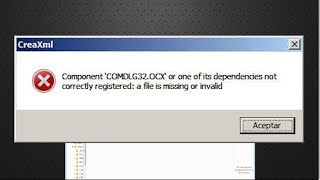 How To Fix COMDLG32 ocx Missing or Invalid Error Windows 10 [upl. by Dodie]