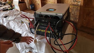 How long can a 48v 100ah LifePO4 battery run 3 fridges and a furnace [upl. by Tsiuqram]