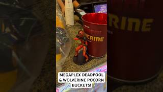 THE MEGAPLEX DEADPOOL amp WOLVERINE POPCORN BUCKETS ARE INSANE deadpoolandwolverine deadpool [upl. by Gokey]