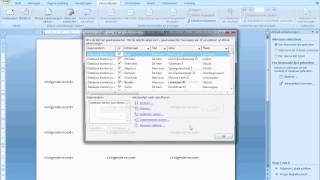 Afdruk samenvoegen etiketten Word 2007 [upl. by Nawd]