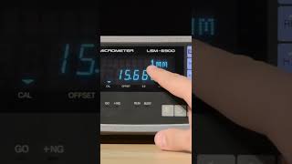 Maximize Accuracy with Segment Settings on Mitutoyo Laser Scan Micrometers shorts [upl. by Adiasteb]