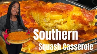 Southern Squash Casserole  Yellow Squash Casserole Recipe [upl. by Hadihsar]