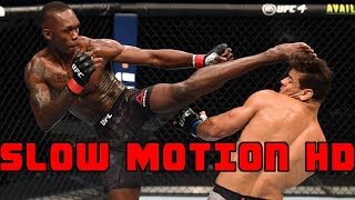 Israel Adesanya vs Paulo Costa Full Fight Highlights Slow Motion HD [upl. by Lesya97]