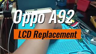 Oppo A92 LCD Replacement [upl. by Rodney]