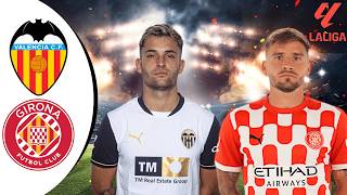 VALENCIA vs GIRONA  Jornada 6  LaLiga EA Sports Liga Española  LaLiga Predicciones en FC 24 [upl. by Aroz176]