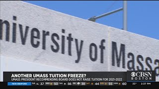 Tuition Freeze Recommended At UMass [upl. by Fahey407]