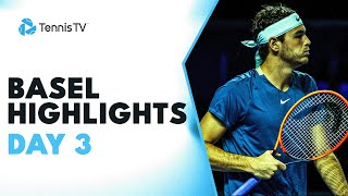 Ruud vs Bublik Murray Hurkacz amp AugerAliassime In Action  Basel 2023 Day 3 Highlights [upl. by Mcnully]