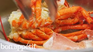 Quick Tip  Sear Your Lobster Shells To Extract More Flavor  Bon Appétit [upl. by Bez]