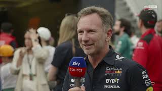 Christian Horner Reflects on an Unforgettable Azerbaijan Grand Prix  F1 PostRace Interview [upl. by Pyotr]