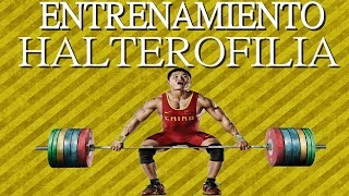 ENTRENAMIENTO HALTEROFILIA COMPLETO  AESTHETIC CLIPS [upl. by Heyra]