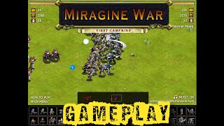 Miragine War  Gameplay [upl. by Aleahcim]