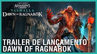 Assassins Creed Valhalla  Ano 2 Trailer Dawn of Ragnarok  Ubisoft Brasil [upl. by Rahas]