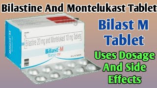 Bilast M Tablet Uses  Bilastine And Montelukast Tablet  Dosage Side Effects [upl. by Olsson]