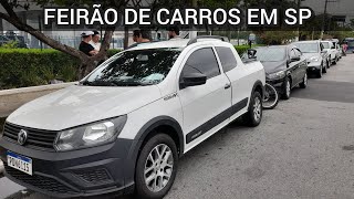 FEIRÃO DE CARROS USADOS EM SÃO PAULO CAPITAL [upl. by Levinson]