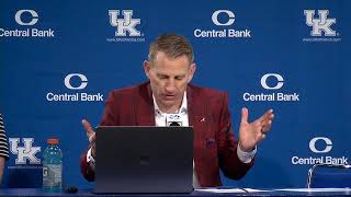 Alabama Crimson Tide HC Nate Oats  Kentucky Postgame [upl. by Ilac]