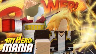 ALL WORKING CODES  NEW QUIRKS SHOWCASE  My Hero Mania [upl. by Yecad139]