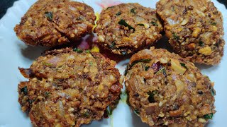 Crispy amp Healthy Karamani Vada Recipe in Tamil  Cowpea Fritters  காராமணி வடை [upl. by Luapnhoj764]