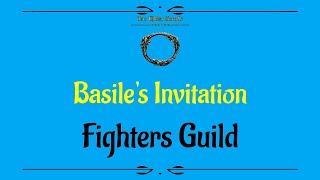 Lets Play  Everyquest  Elder Scrolls  Guild Quests  Basiles Invitation [upl. by Ase]