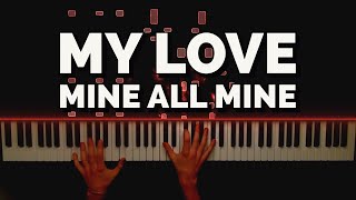 Mitski  My Love Mine All Mine Piano Cover [upl. by Bronson]