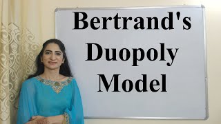 Bertrands Duopoly Model [upl. by Sheldon]