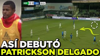 ASÍ DEBUTÓ PATRICKSON DELGADO CON EL AJAX BUENOS MINUTOS DEL ECUATORIANO EN EL GIGANTE EUROPEO [upl. by Ogilvy]